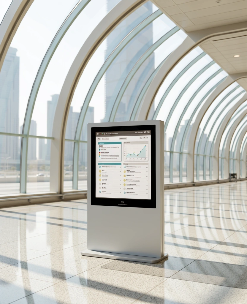 Accurate transit information terminal